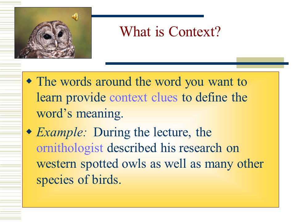 Chapter 2 Using Context Clues and Word Parts ppt download